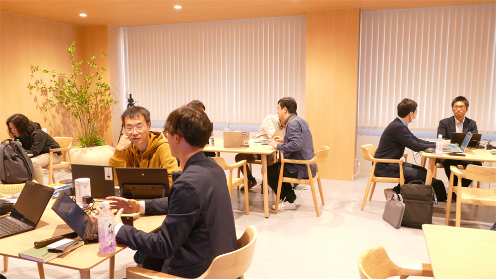 参加企業によるディスカッションの様子